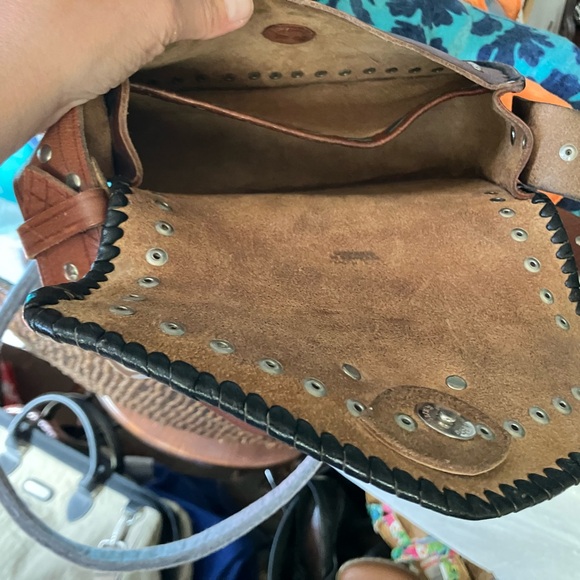 🔥Sale! Native American Four Winds Leather Bag - Picture 7 of 16